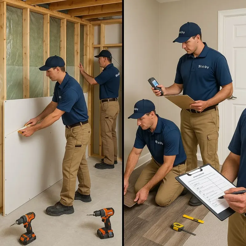 Repairs and Reconstruction process in Des Peres, MO